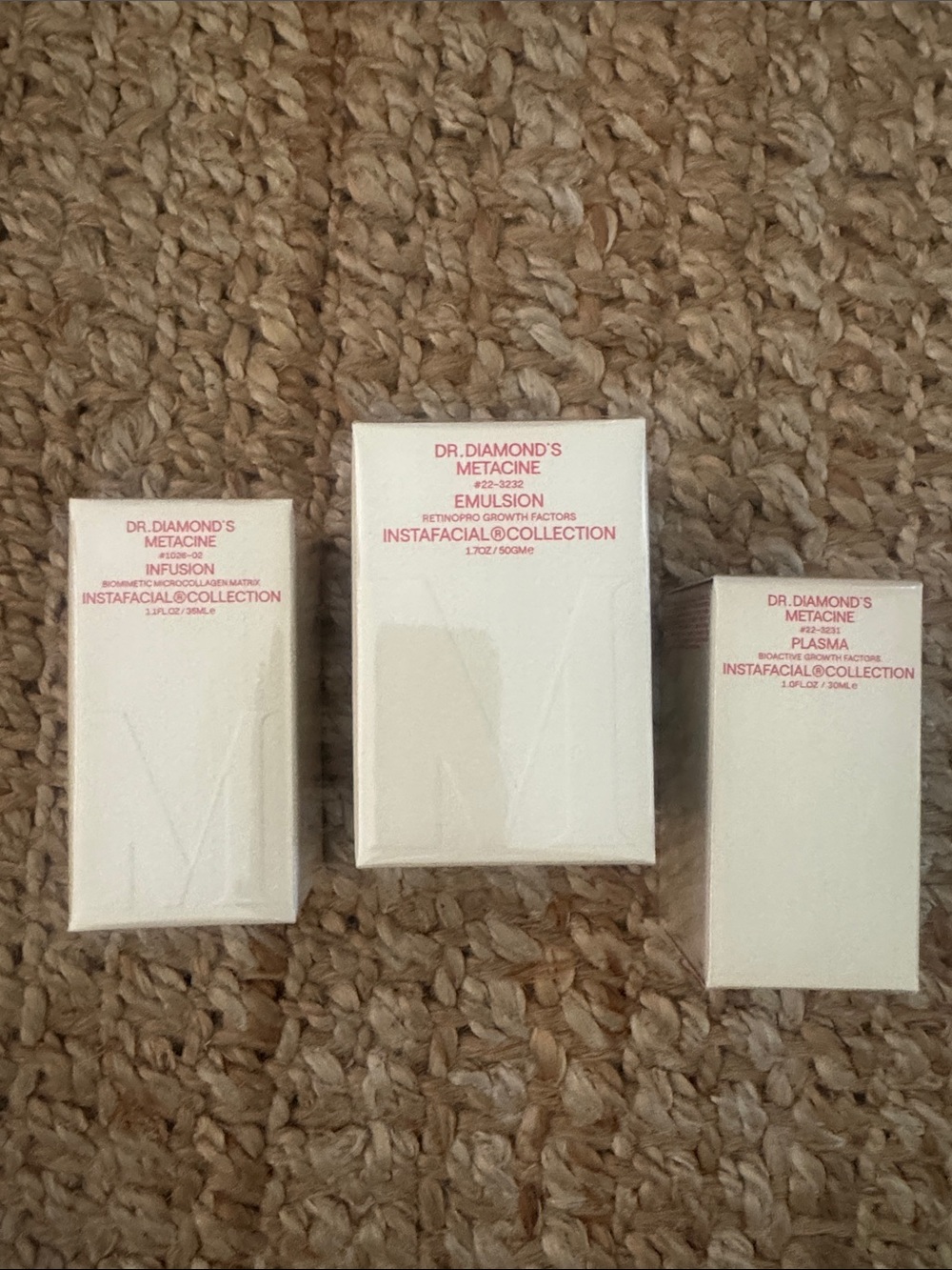 NEW Dr. Diamond’s Metacine emulsion, Plasma infusion, Serum bundle